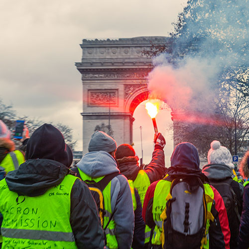 manifestations gilet jaune