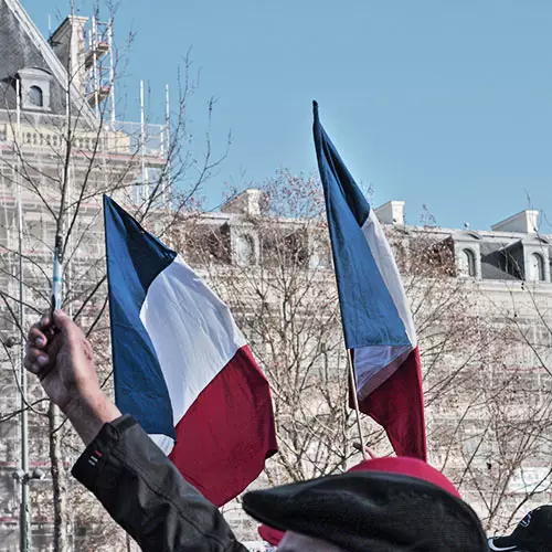 drapeau français république