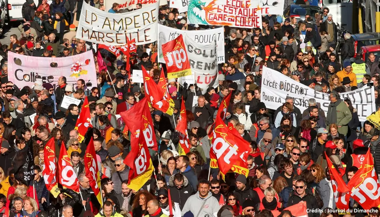 grève contre la réforme des retraites