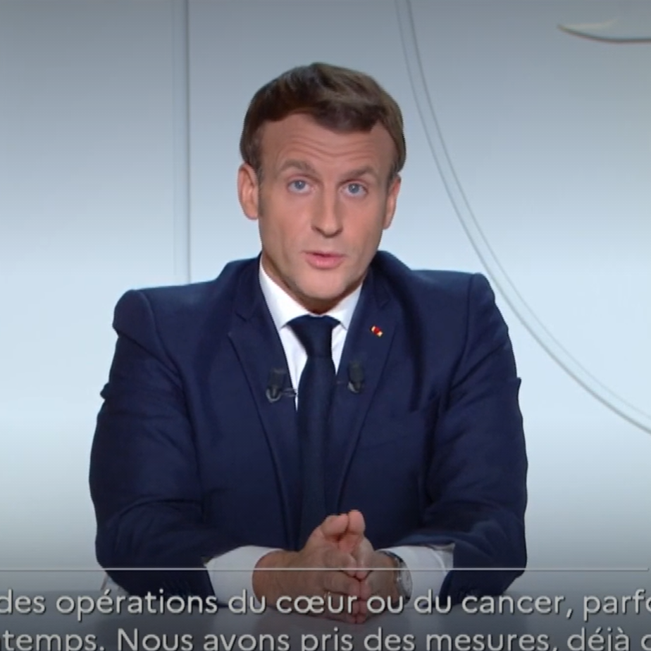 allocution d'emmanuel Macron