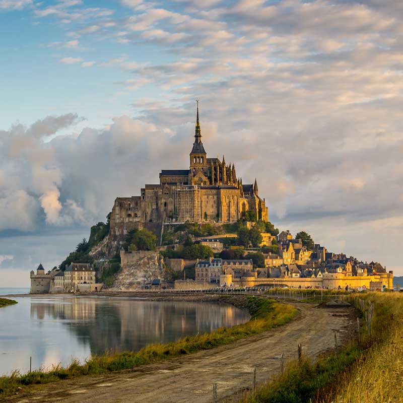 Mont Saint-Michel en Normandie