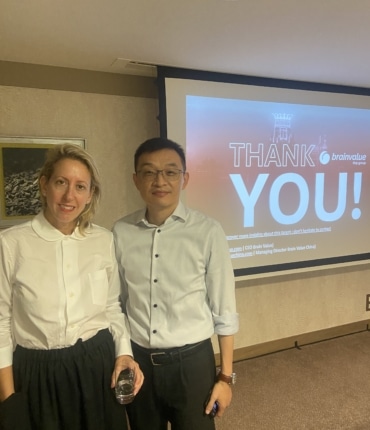 Stephanie Sandler and Kevin zhou