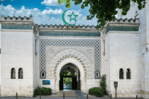Entrée de la Grande Mosquée de Paris